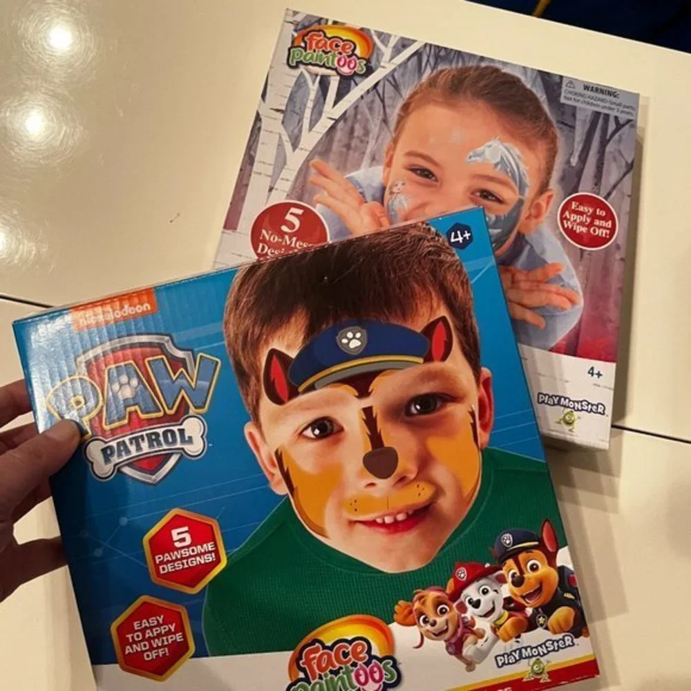 Frozen and Paw‎ Patrol Face Face Tattoos / New